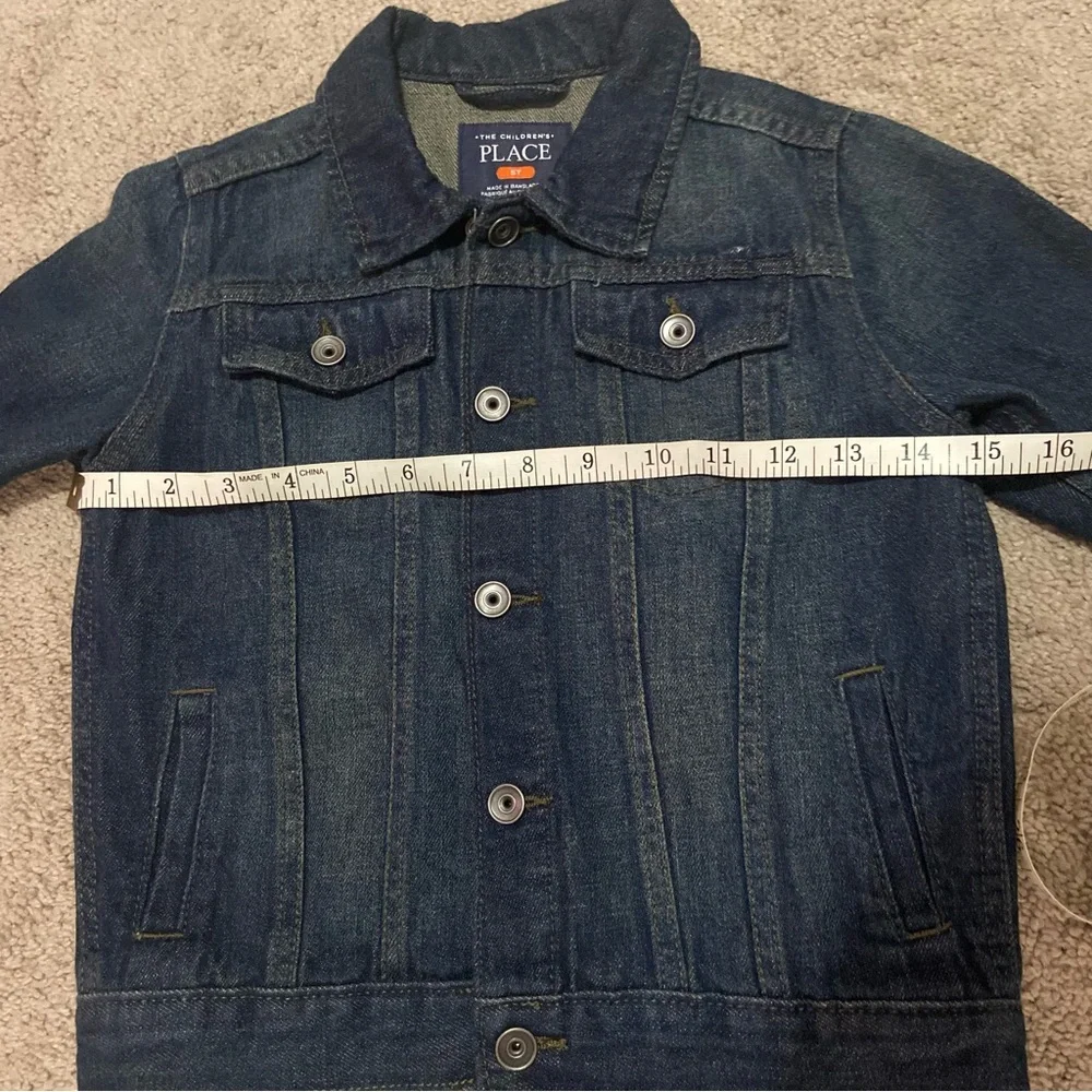 Dark Wash Denim Jacket Size 5T - Picture 7 of 11